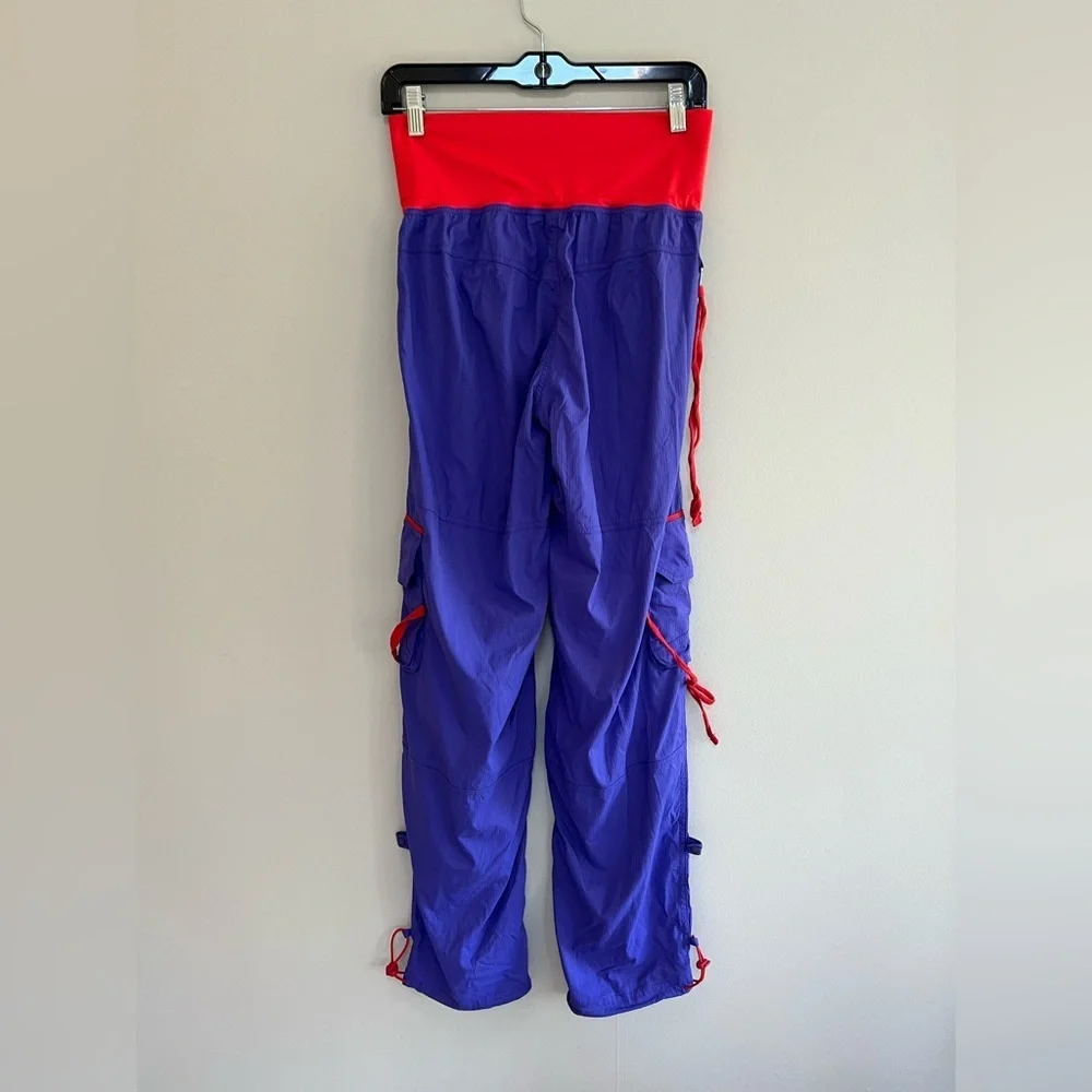 Zumba Fitness Soft-N-Stretch Cargo Pants in Purple Moon/Red, XS (Extra Spicy) - Picture 3 of 12